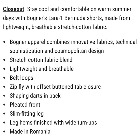 Bogner Lara-1 Bermuda Shorts - Picture 9 of 9